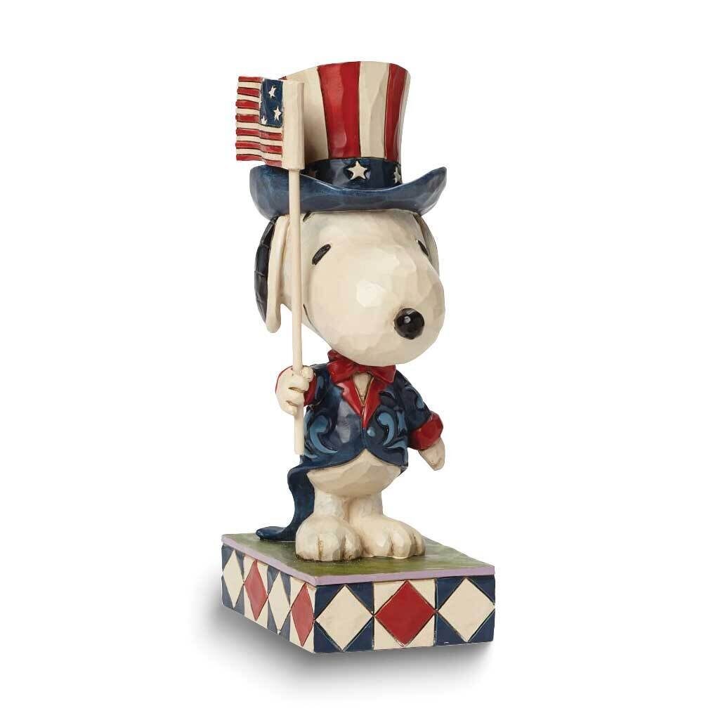 Peanuts Jim Shore Patriotic Snoopy Figurine GM16263, MPN: GM16263, 455447191178