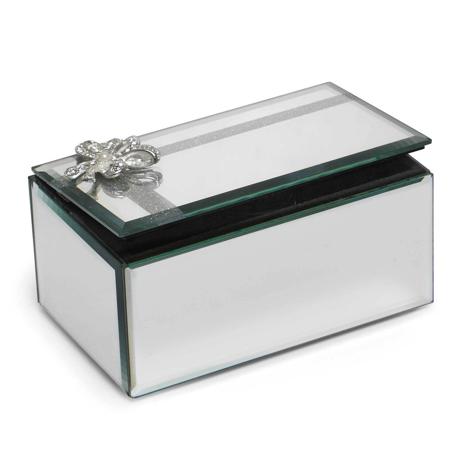 Mirror Jewelry Box with Bow GM17617