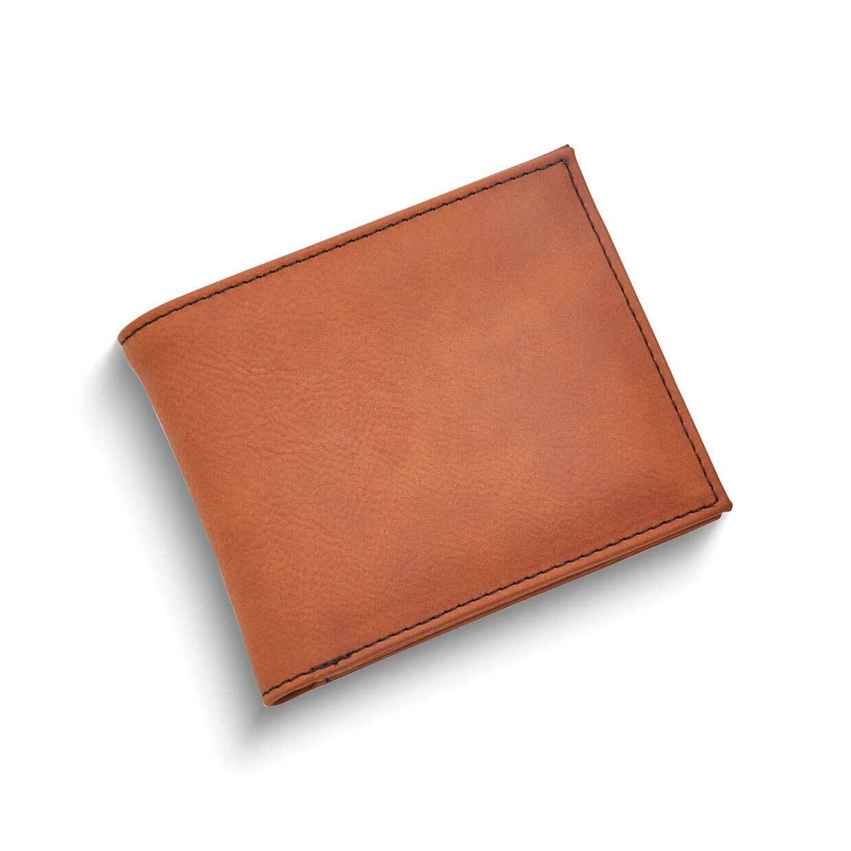 Brown Leatherette Bifold Wallet GM23976BR