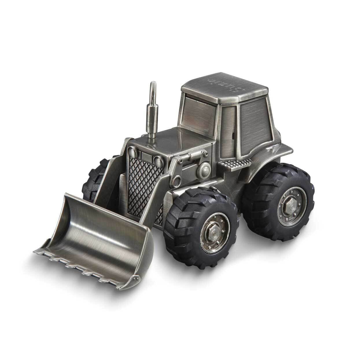 Pewter Finish Front Loader Baby Bank GM24032, MPN: GM24032, 47105266726