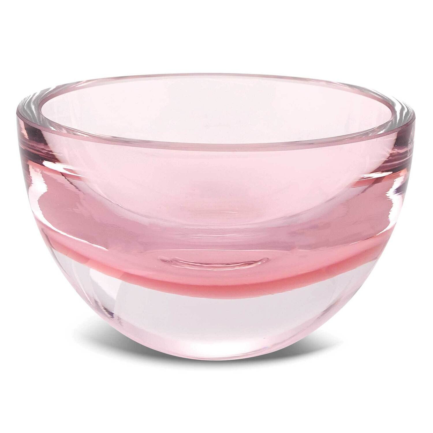 Badash Midnight Pink European Lead Free Crystal 6 Inch Bowl GM23921