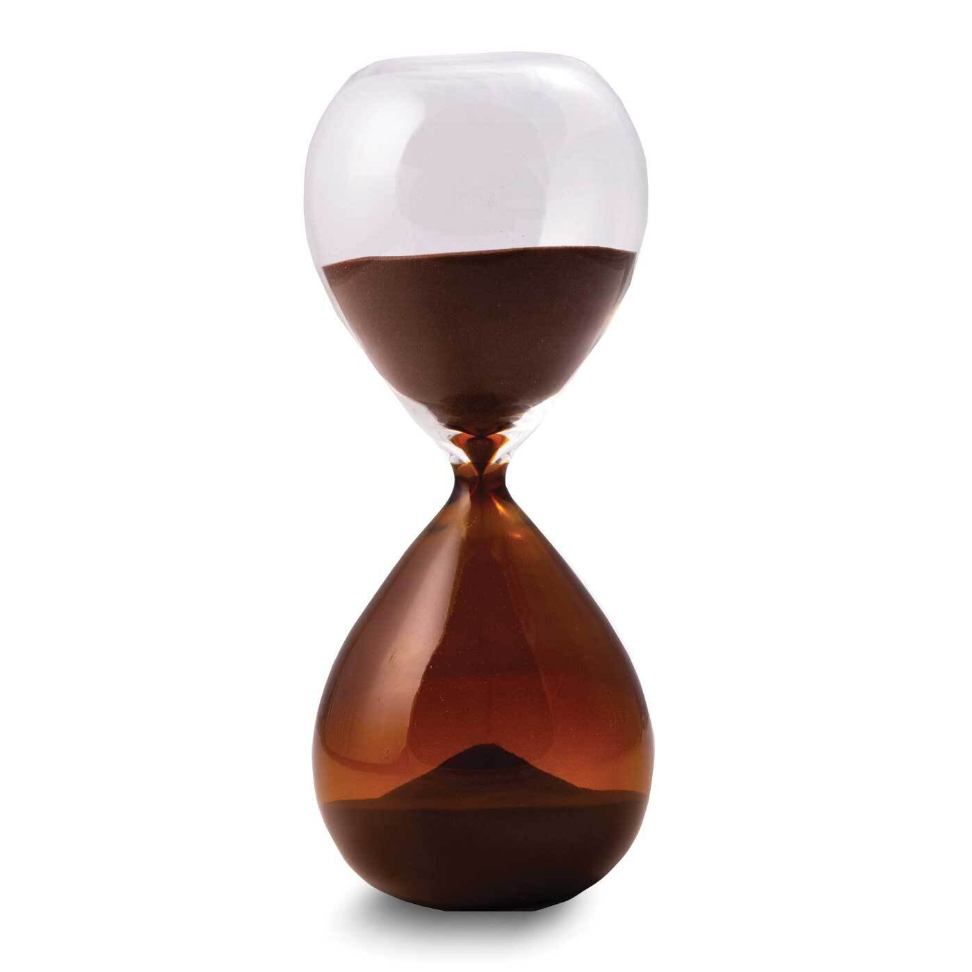 Amber Sand with Hand-blown Glass 60 Minute Sand Timer GM24149AM, MPN: GM24149AM, 797140308416