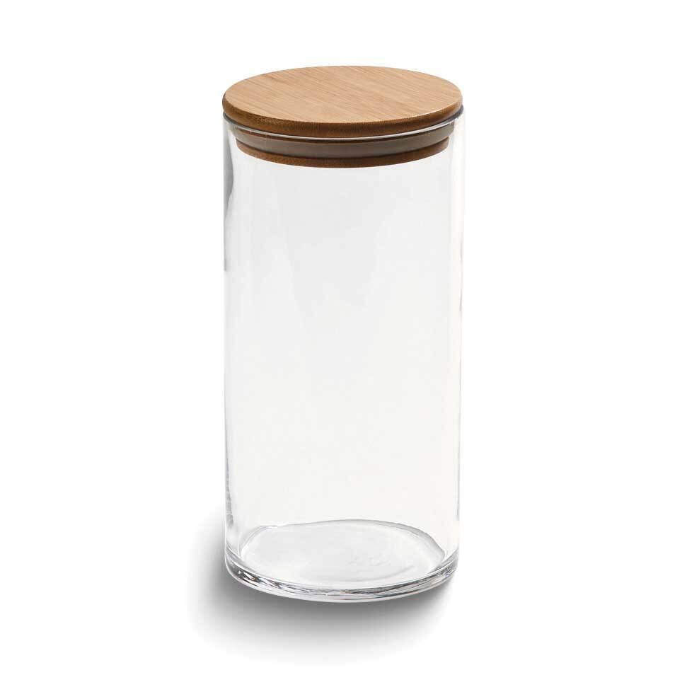 46oz Glass Storage Jar with Bamboo Lid GM24001, MPN: GM24001, 47105154719