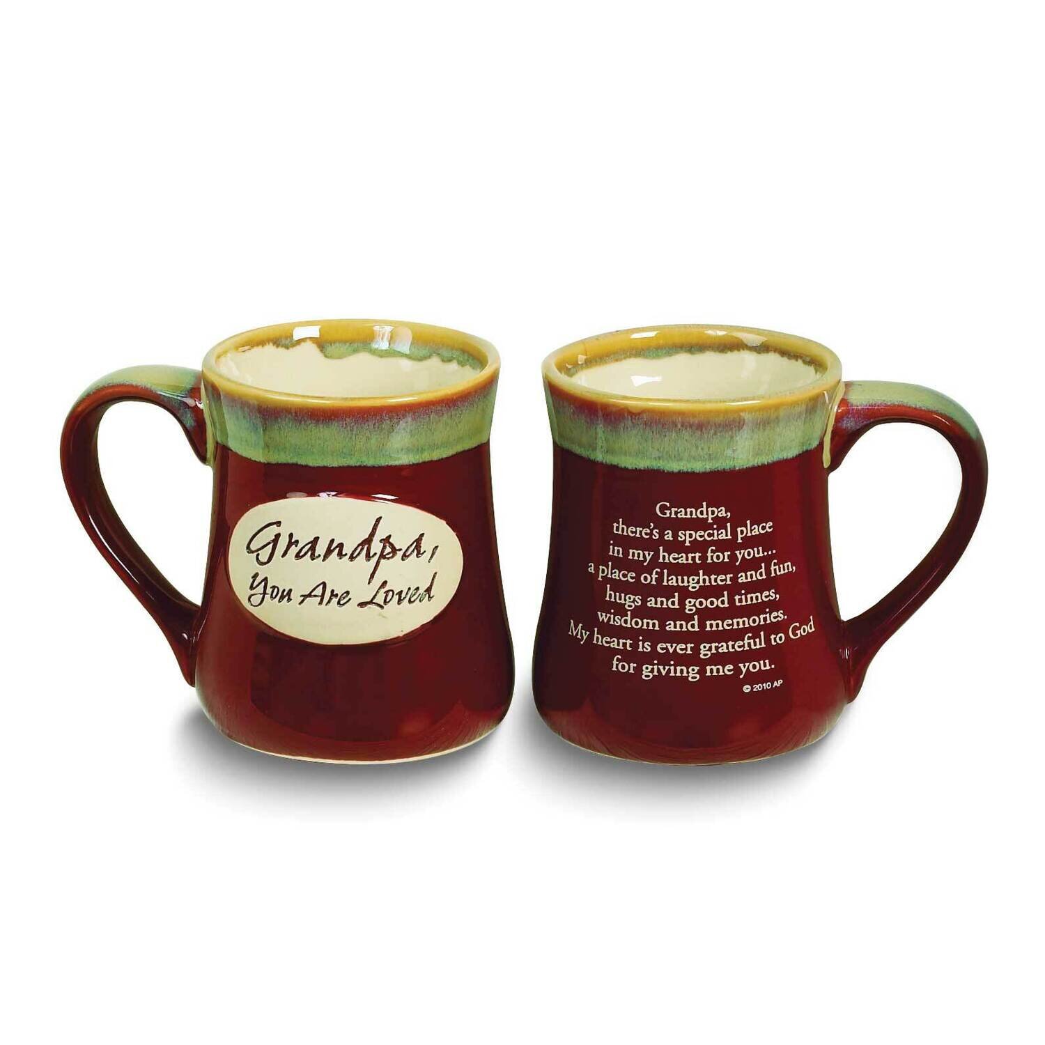 Grandpa You Are Loved Pottery Mug Boxed GM24232, MPN: GM24232, 95177546581
