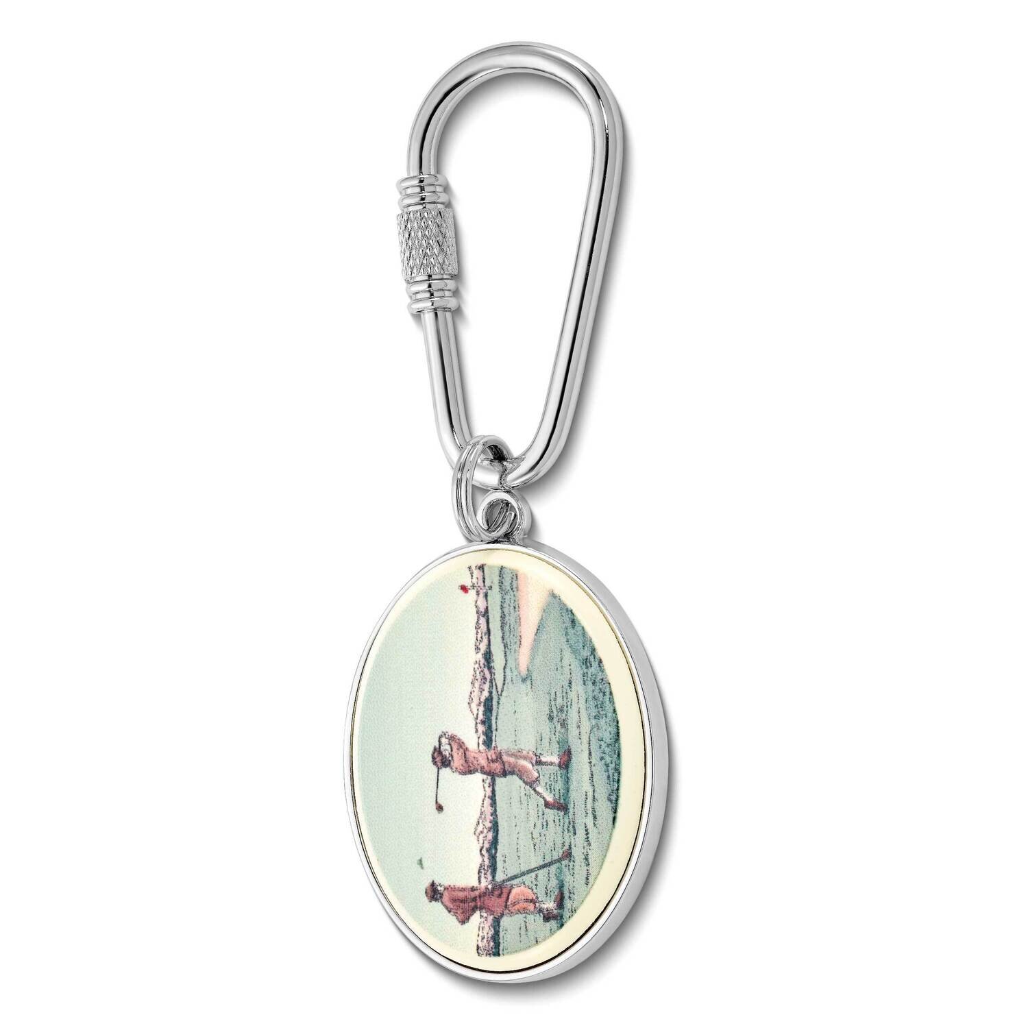 Barlow Designs Color Golfers Oval Key Chain GM24080, MPN: GM24080, 617414580075