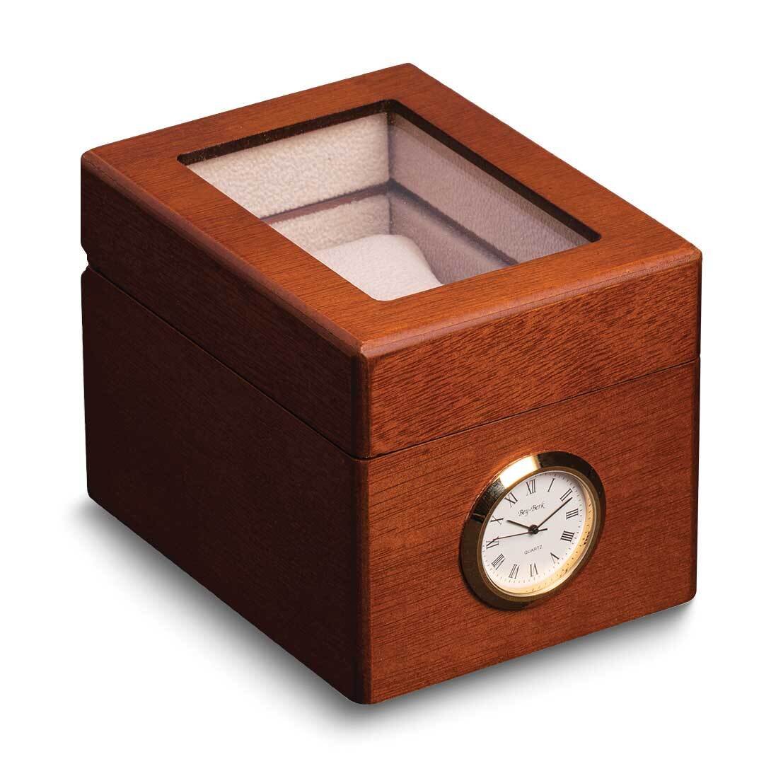 Cherry Wood with Quartz Movement Clock Single Watch Storage Case GM24139CW, MPN: GM24139CW, 7971405…