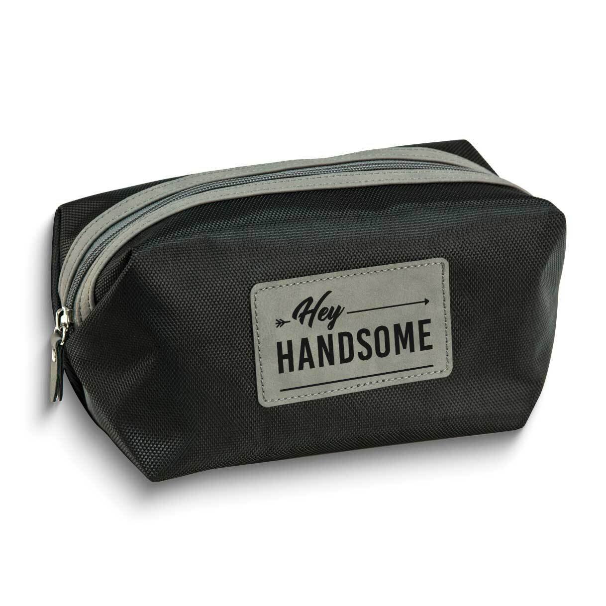 Black Nylon with Grey Accents Hey Handsome Dopp Kit GM24193GR, MPN: GM24193GR, 797140021162