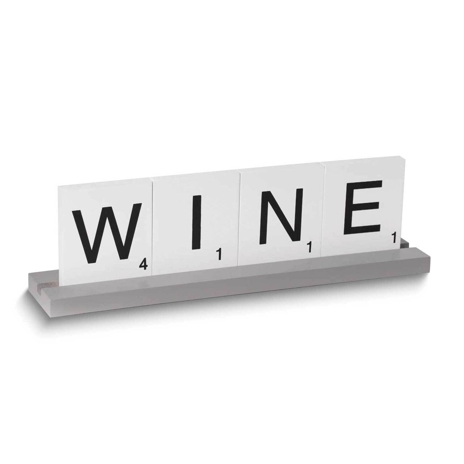 WINE Letter Tile Table Top Dcor GM24201, MPN: GM24201, 797140241157