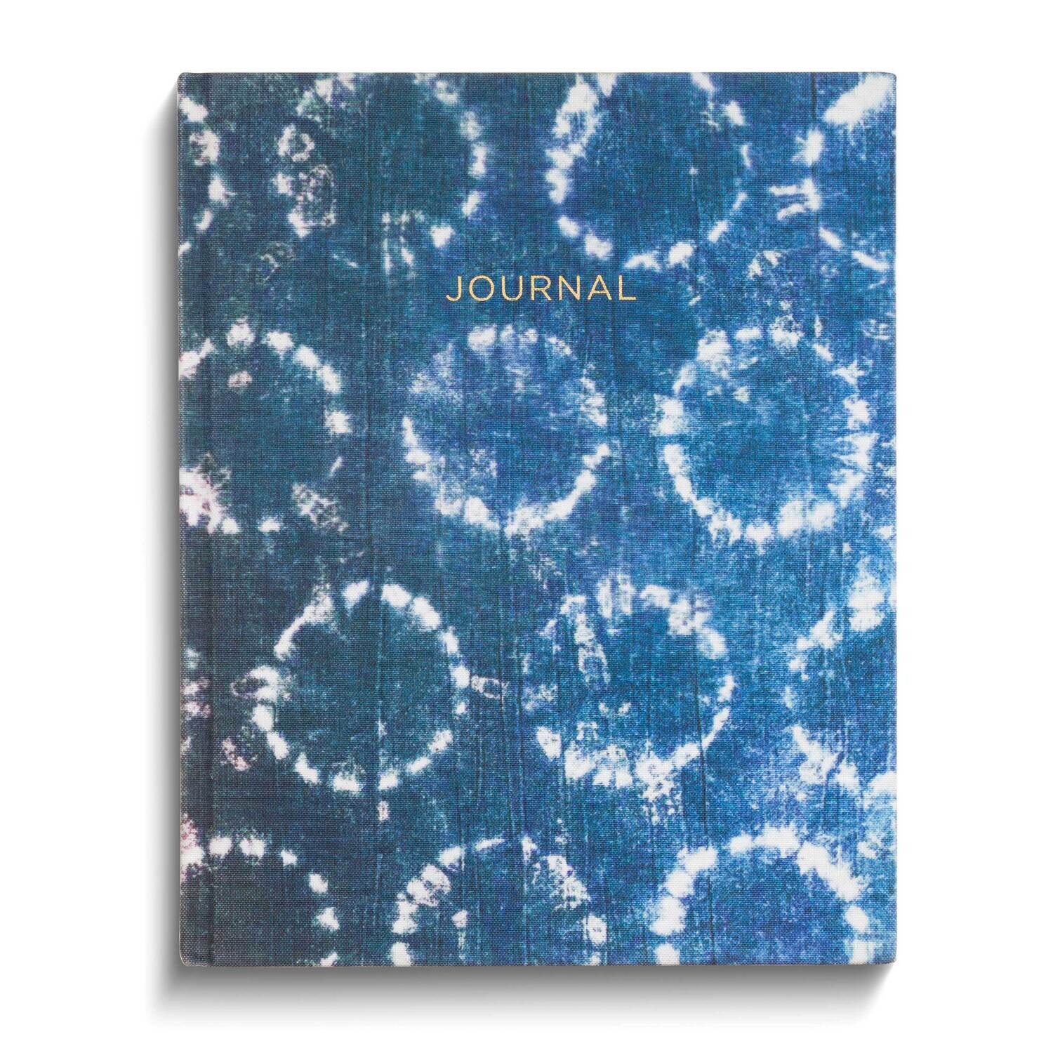 Shibori Circles Blue and White 8x10in 256-Page Desk Journal GM24458, MPN: GM24458, 826635246794
