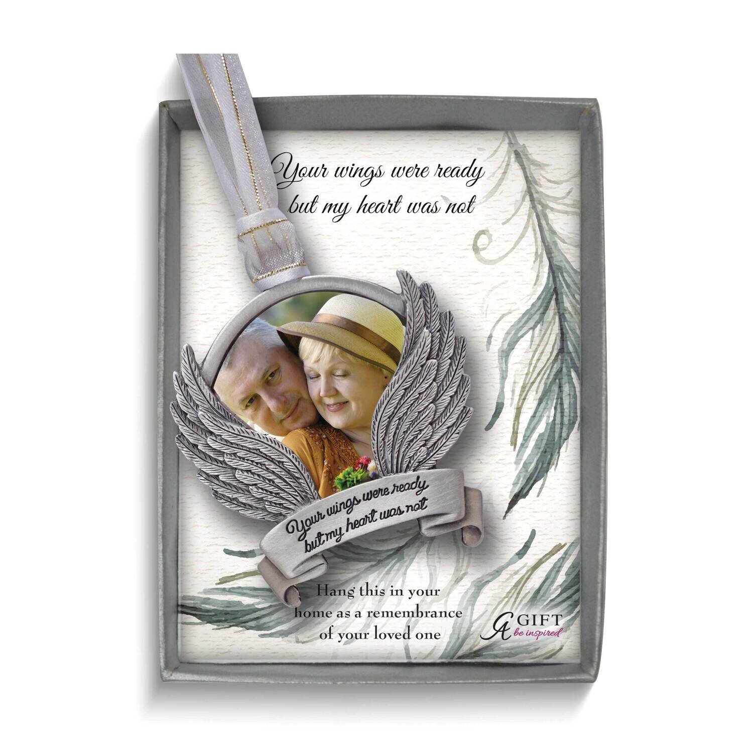 Your Wings Were Ready Memorial Metal Photo Frame Ornament GM24265, MPN: GM24265, 785525288774