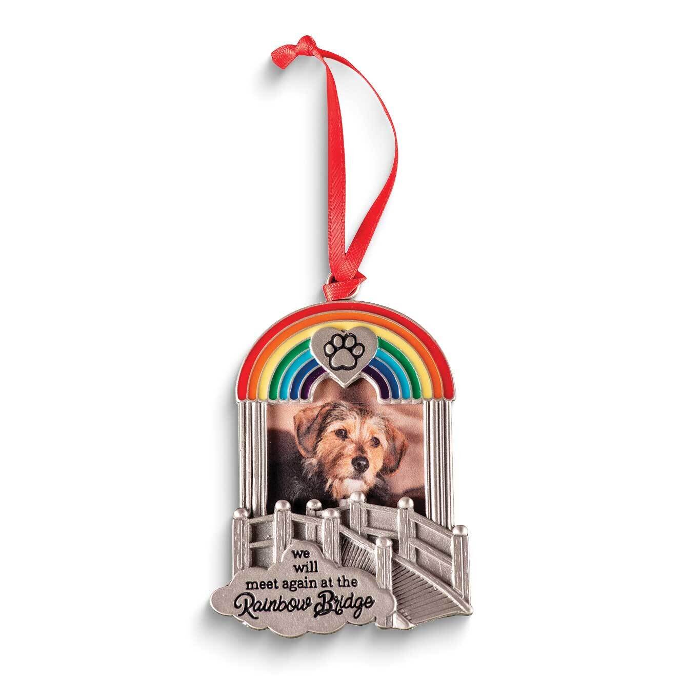 Rainbow Bridge Silver-tone &amp; Enameled Photo Ornament GM24266, MPN: GM24266, 785525302944