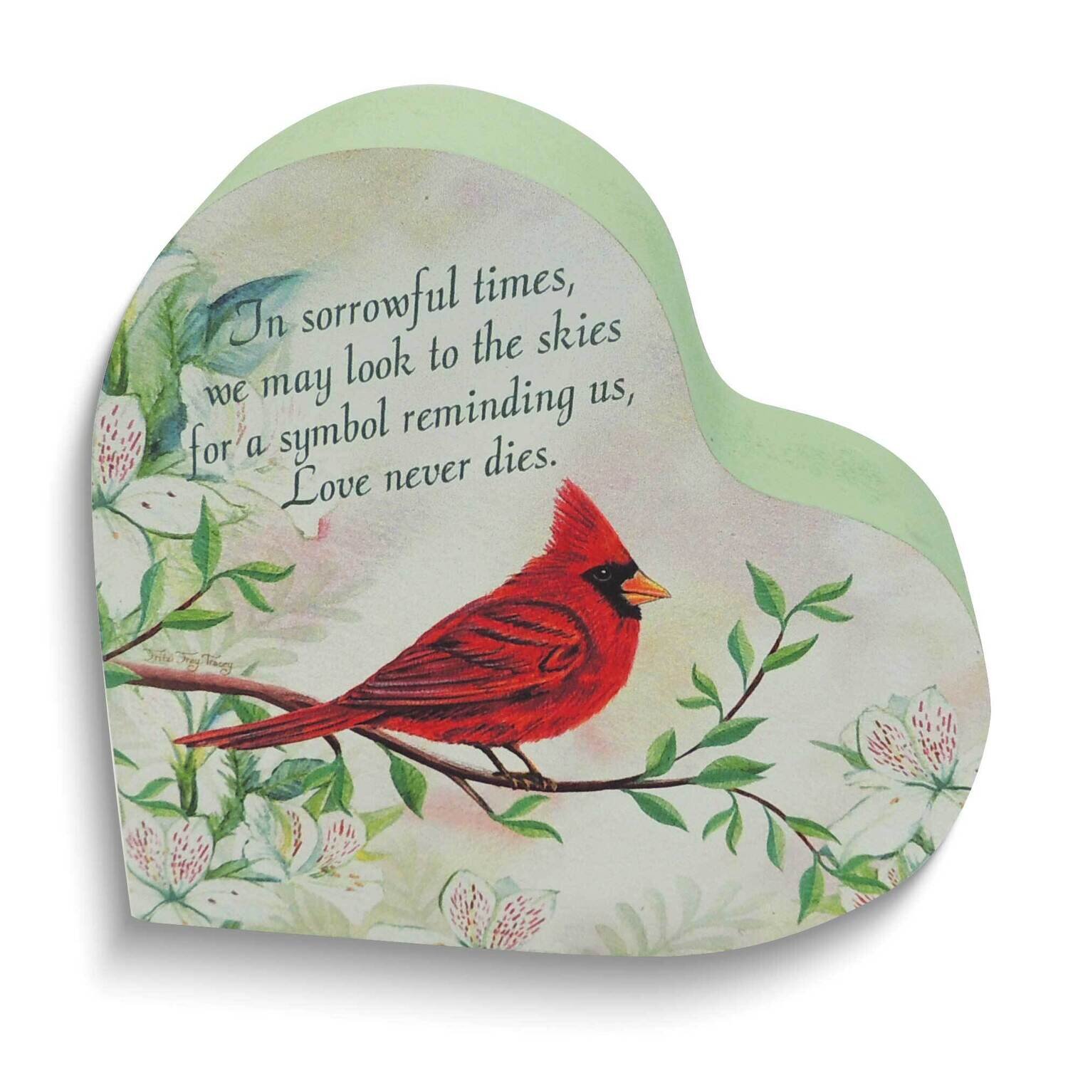 Cardinal Heart Two Sided Heartfelt Sentiments Block GM24256, MPN: GM24256, 785525306607