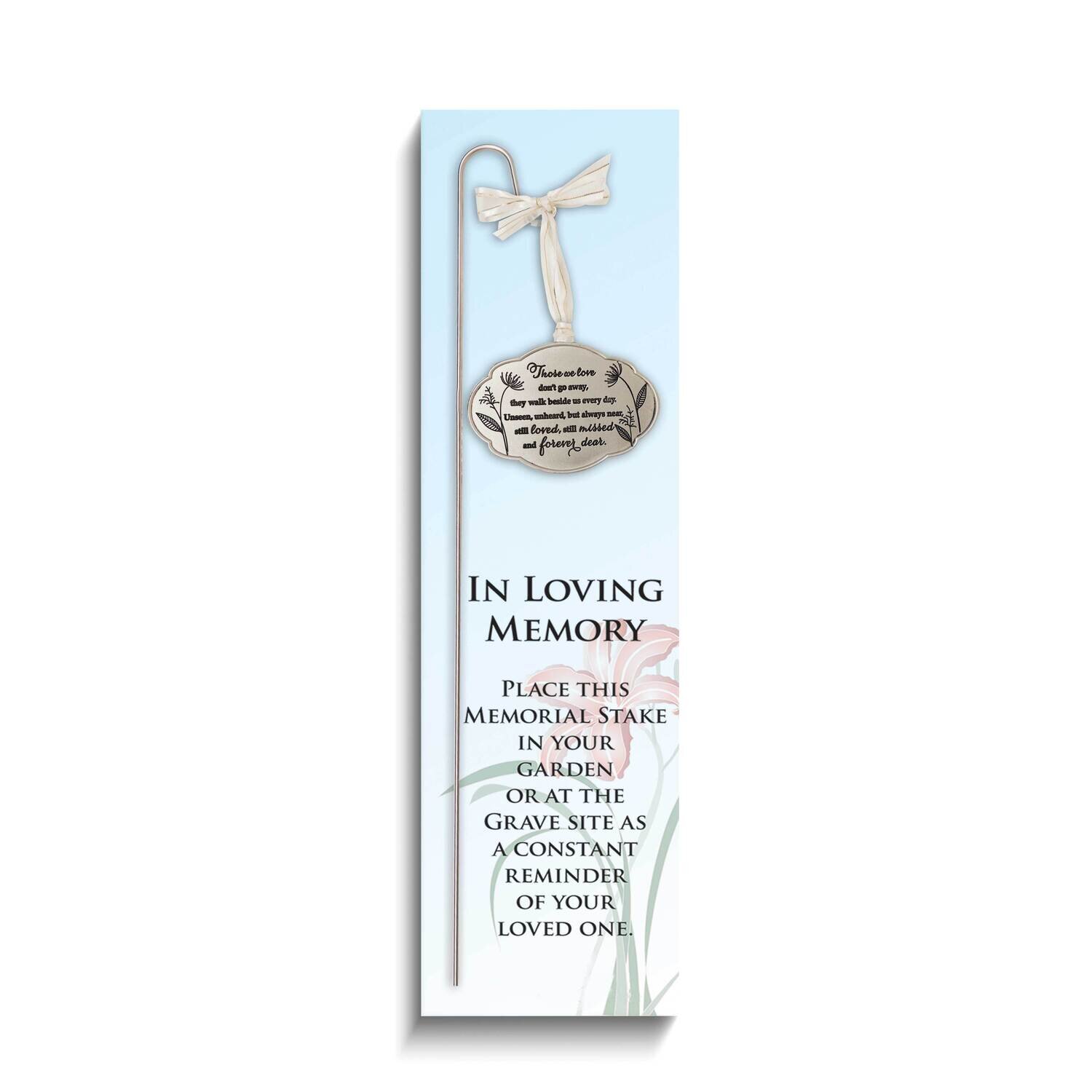 Those We Love Garden Metal Stake with Engravable Ornament GM24275