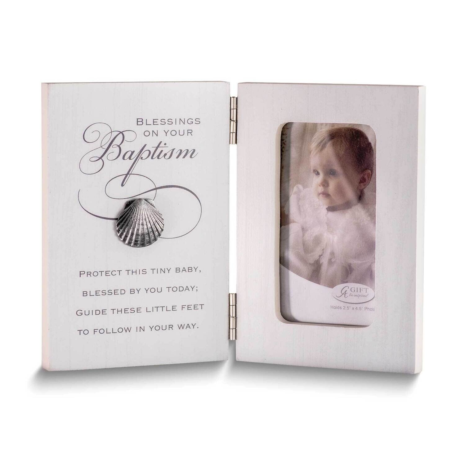Blessing On Your Baptism Hinged Photo Frame GM24336, MPN: GM24336, 785525302418