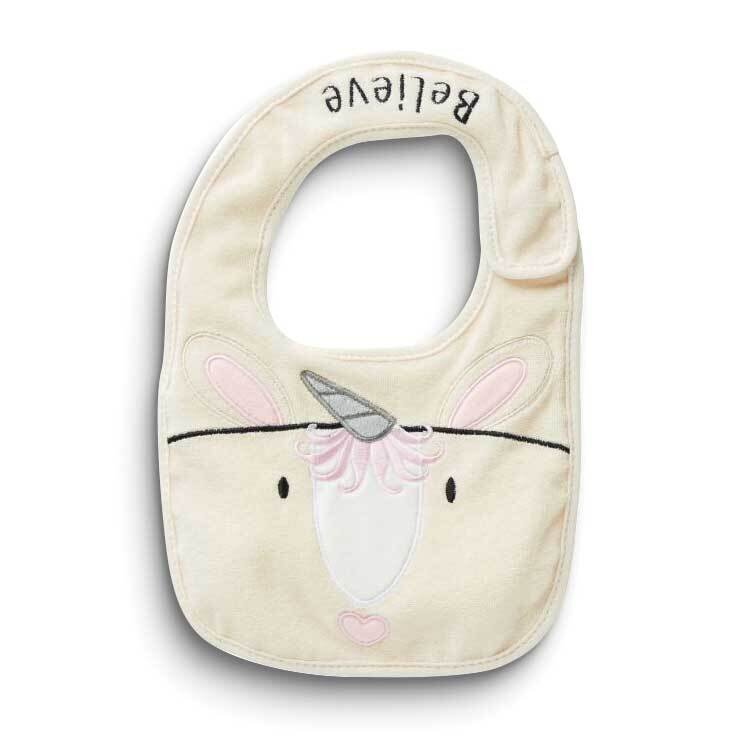 Izzy and Oliver Baby Polyester Unicorn Bib GM24641, MPN: GM24641, 28399292288