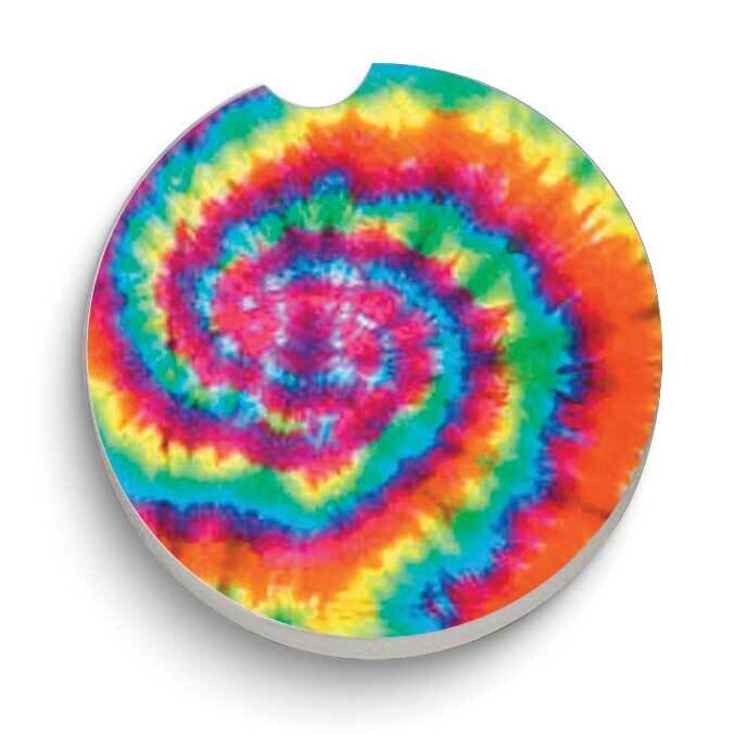 Tie Dye Car Coaster GM24359, MPN: GM24359, 608814034732