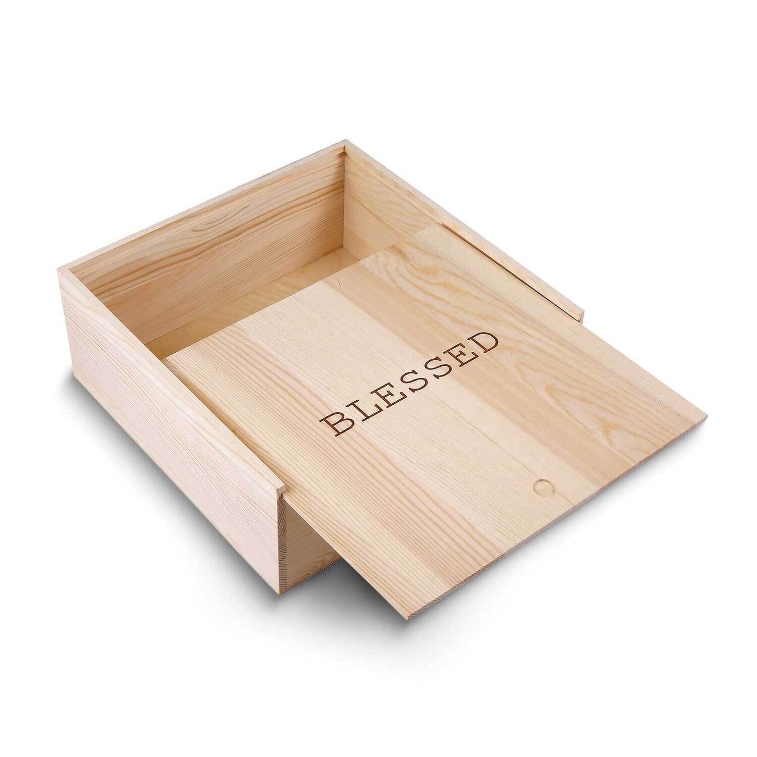 Blessed Wooden Keepsake Box GM24416