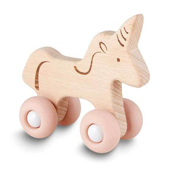 Unicorn Wooden Pull Toy GM24433