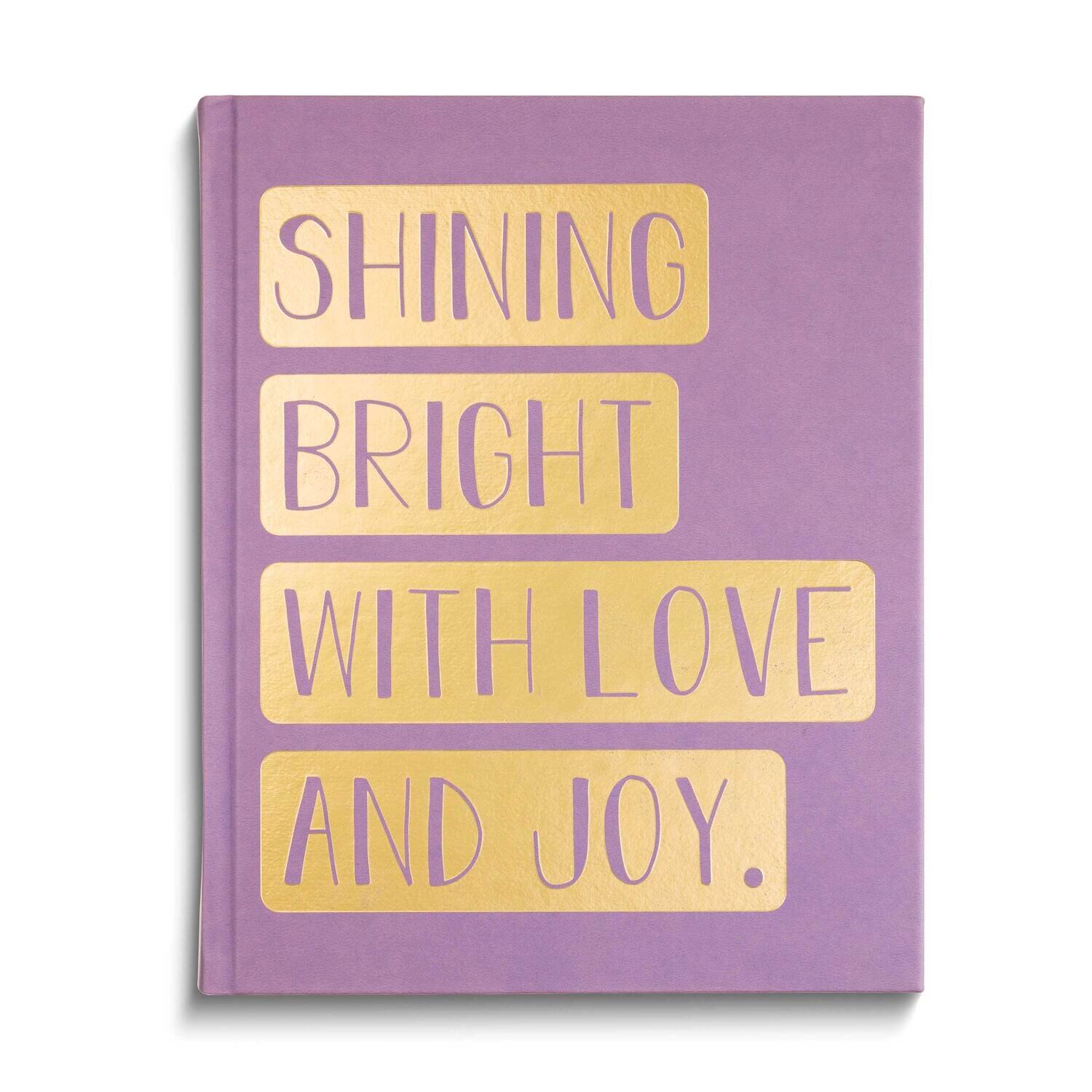 Purple and Gold Foil SHINING BRIGHT 8x10in 256-Page Desk Journal GM24483, MPN: GM24483, 826635247371
