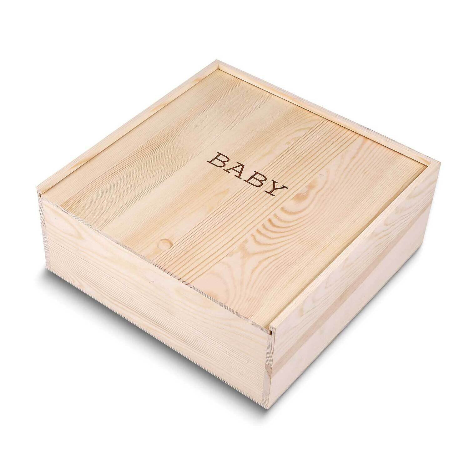 BABY Wooden Keepsake Box GM24415