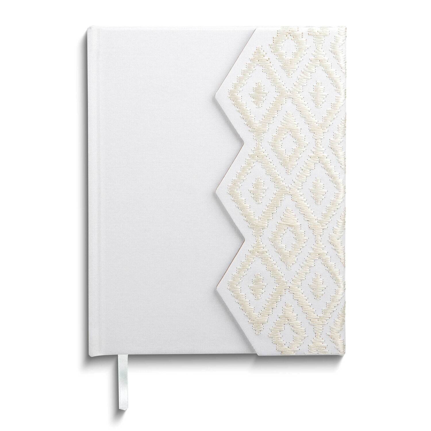 Embroidered Cover Tri Fold 244 Lined Pages Journal GM24439, MPN: GM24439, 9292742025