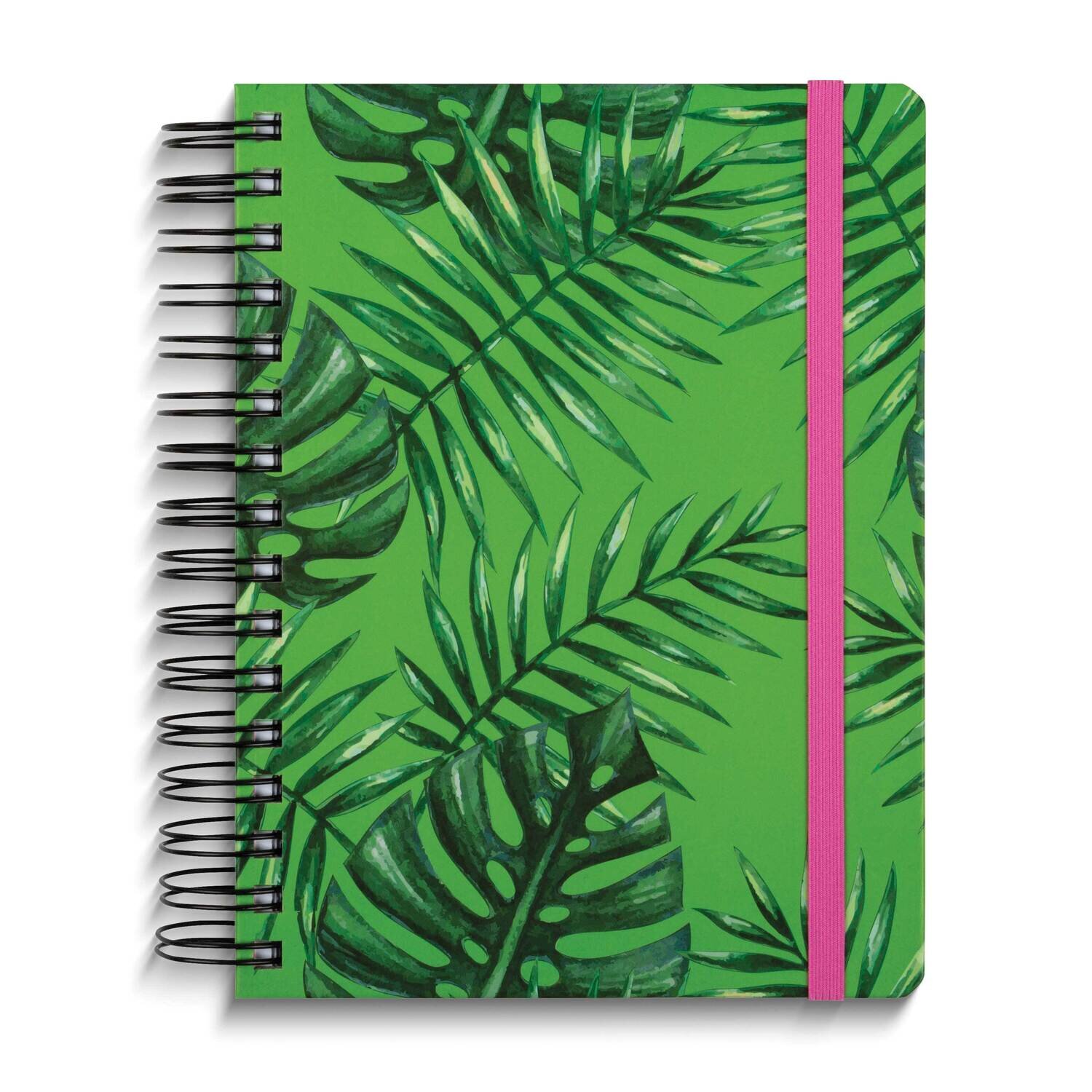 Green Leaves Hard Cover with Tabbed Sections 240 Page Journal GM24440, MPN: GM24440, 9292741868