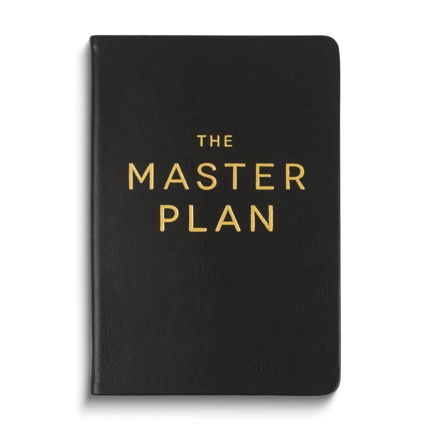 THE MASTER PLAN Black 6x8 Inch 256-Page Journal GM24448, MPN: GM24448, 826635146780