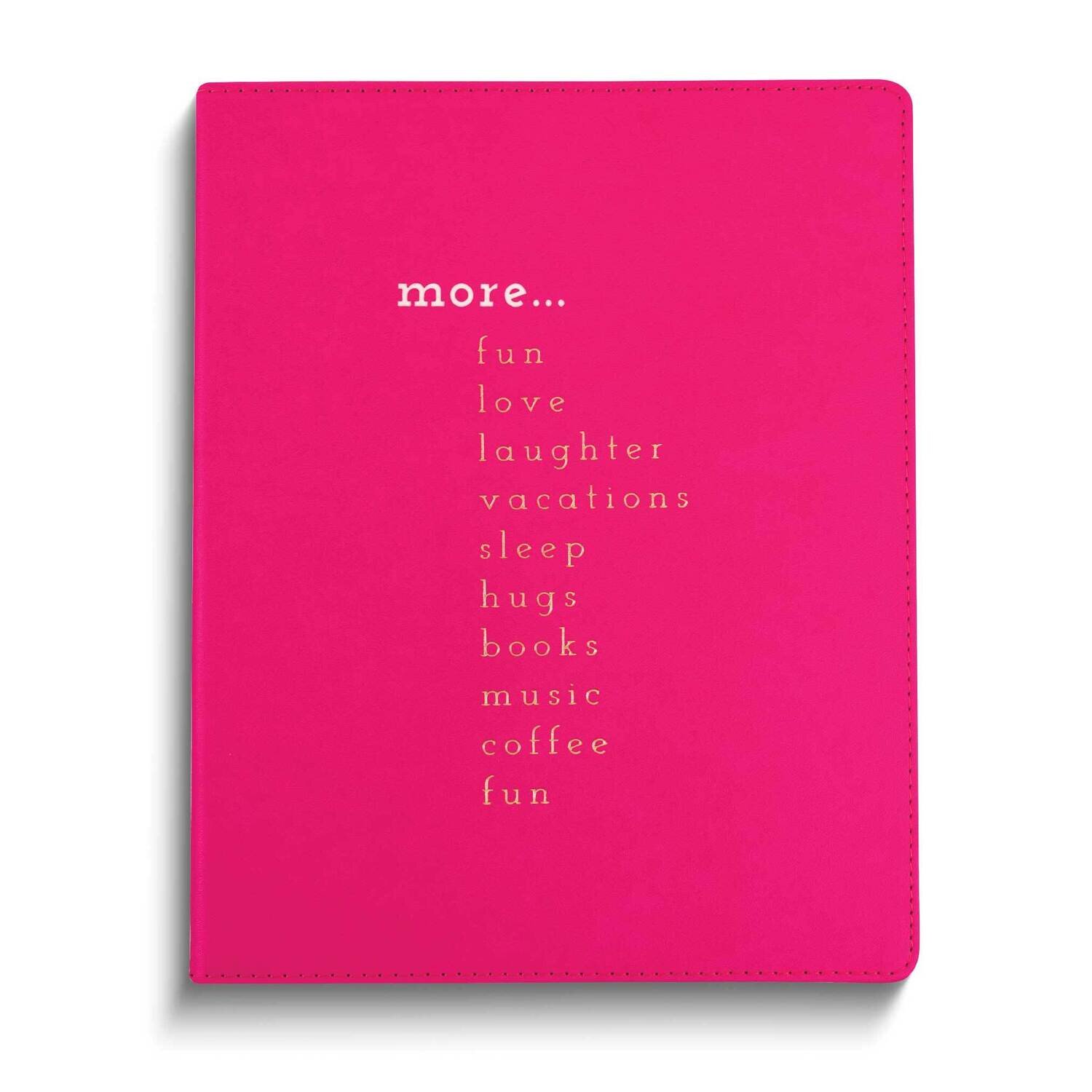 Pink More.. 8x10in 256-Page Desk Journal GM24455