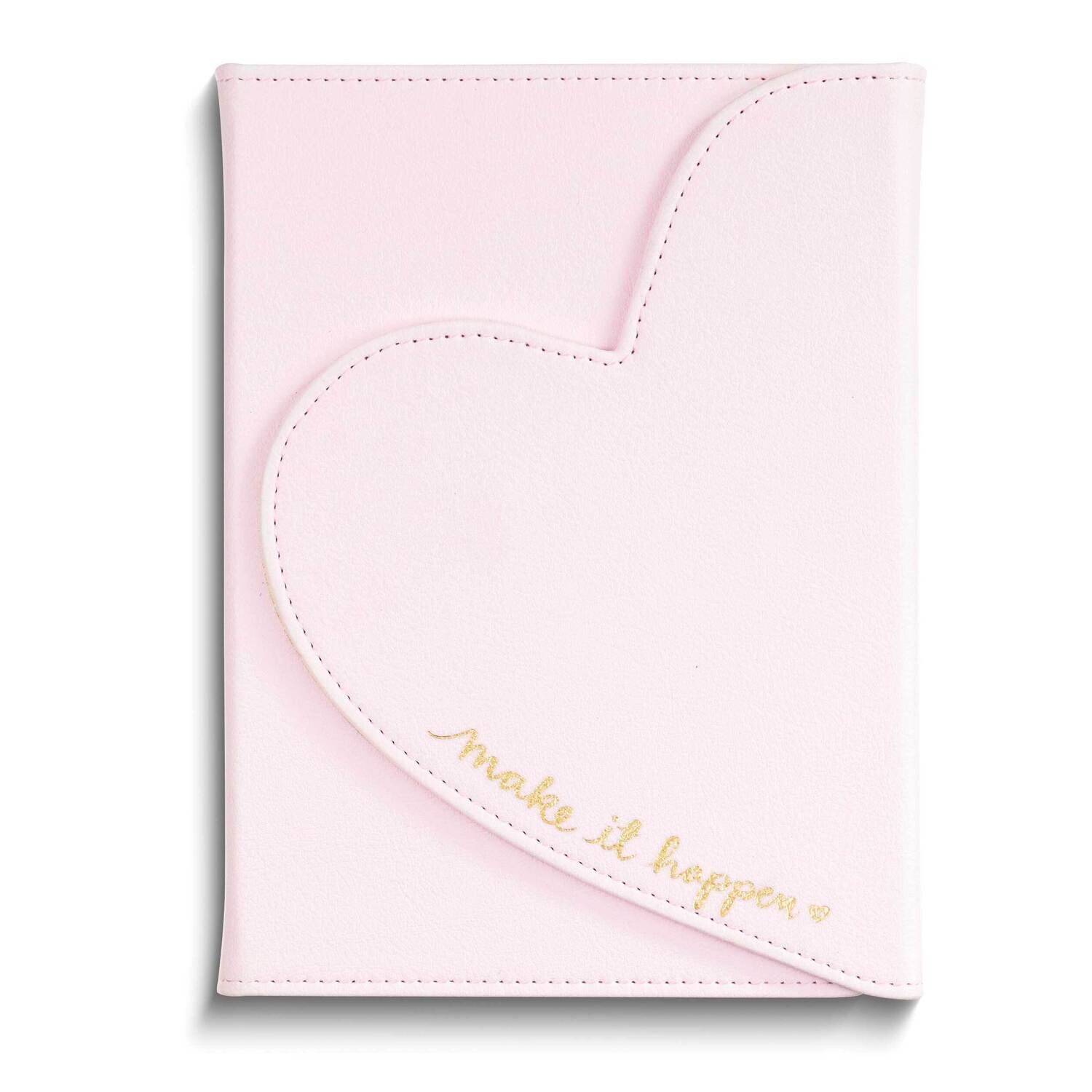 Dayna Lee MAKE IT HAPPEN Pink Heart 5x7 Inch 256-Page Journal GM24460
