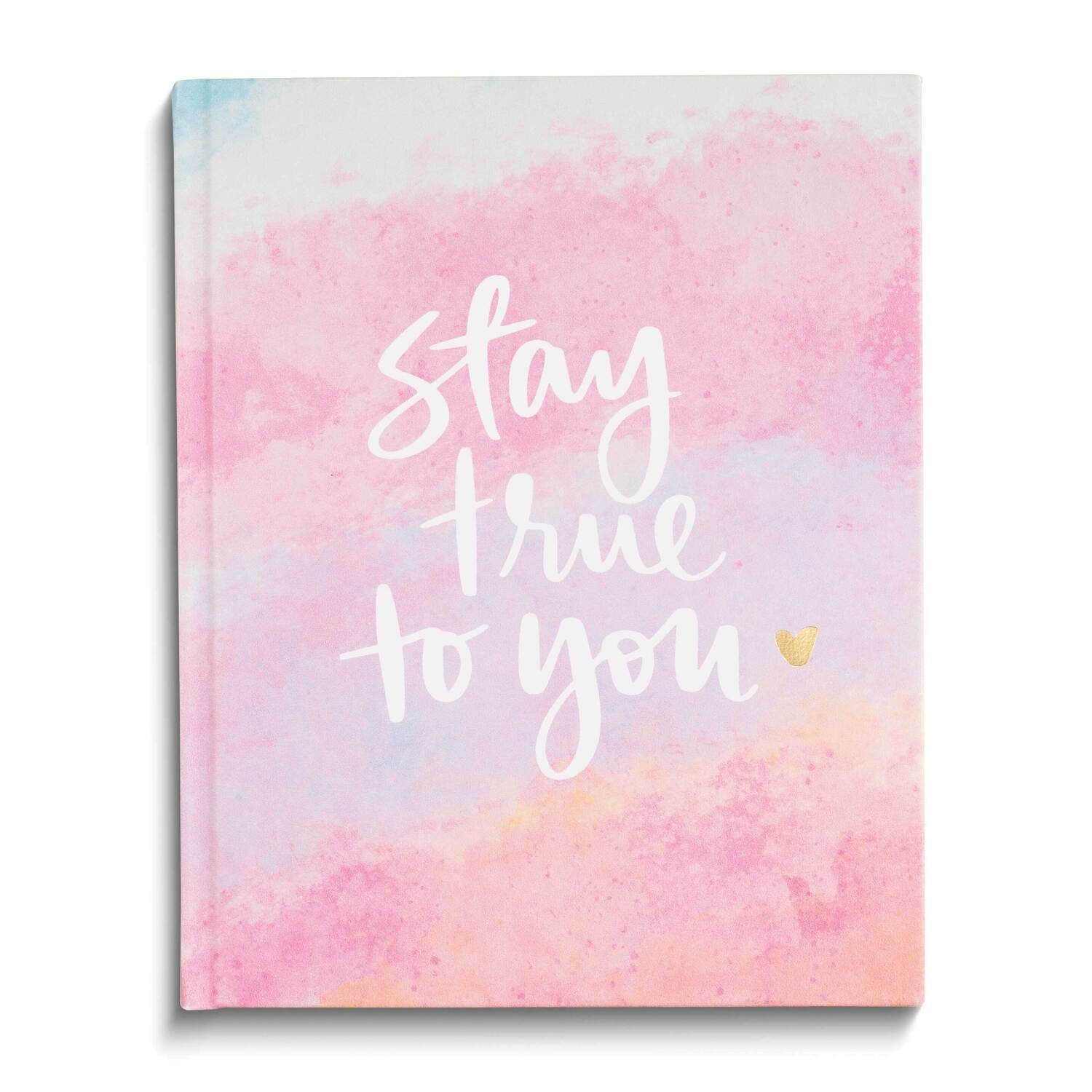 STAY TRUE TO YOU Multi-color 8x10in 256-Page Desk Journal GM24461