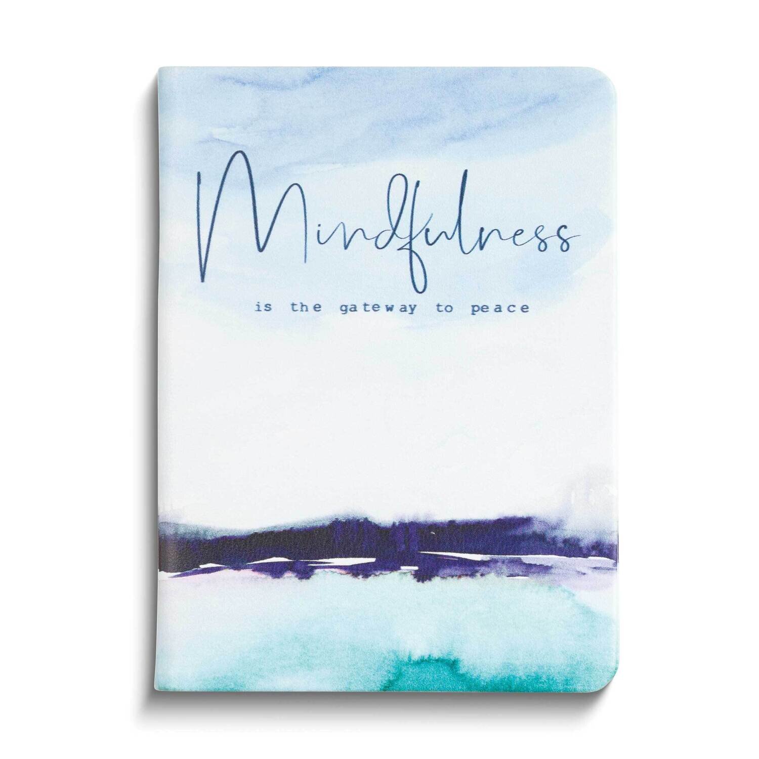 Blue Water Color 5x7 Inch MINDFULNESS Guided Journal GM24474