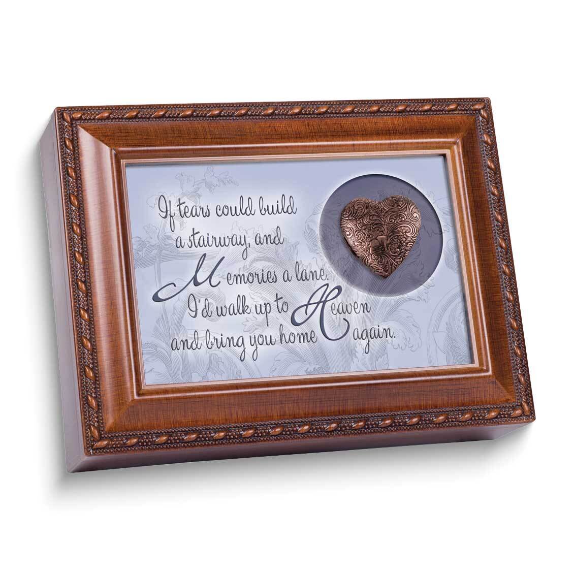 If Tears Could Locket Bereavement Music Box GM24773