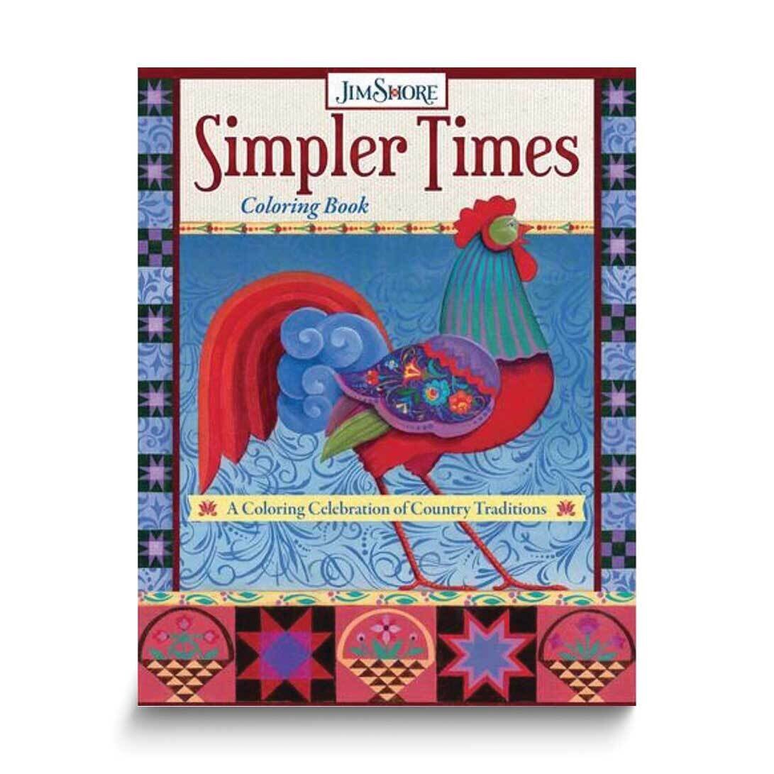 Simpler Times Coloring Book GM24544, MPN: GM24544, 978150000000
