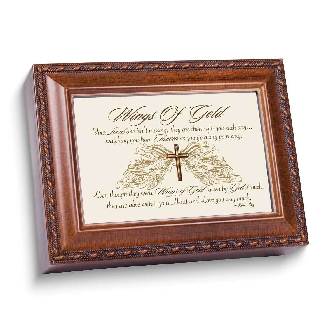 Wings Of Gold Bereavement Music Box GM24775, MPN: GM24775, 633303854515