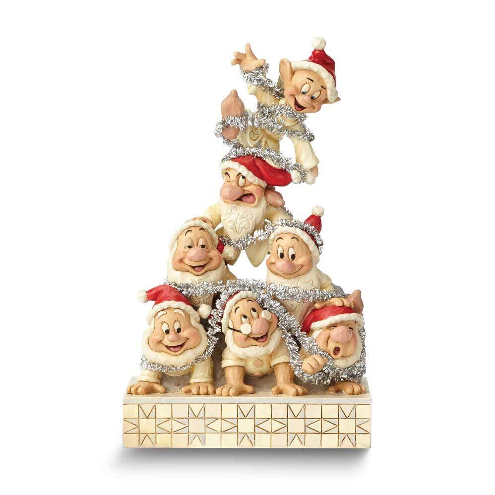 Disney Traditions by Jim Shore 7 Dwarves White Woodland GM24556