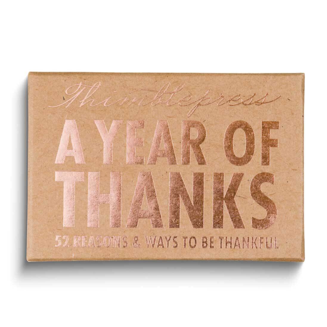 A YEAR OF THANKS 50 Handout Card Box Set GM24490