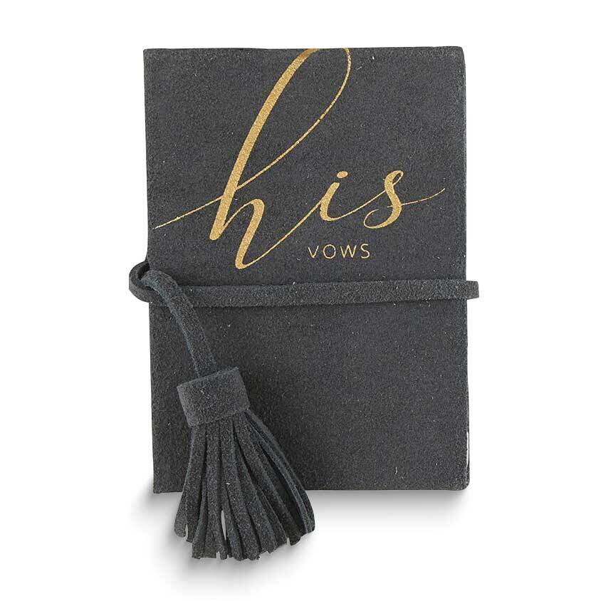 His Vow Suede Leather Book GM24862