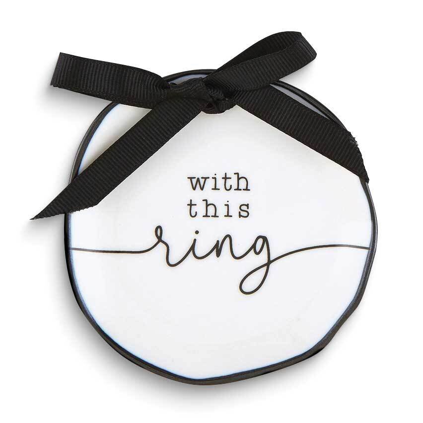 With This Ring Jewelry Dish GM24872, MPN: GM24872, 886083760280