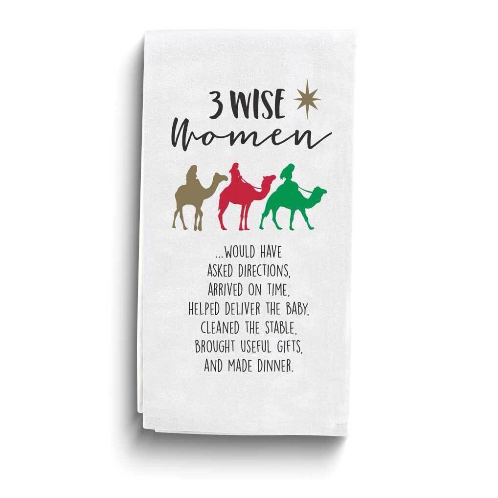 Our Name Is Mud 3 Wise Women Tea Towel GM24554
