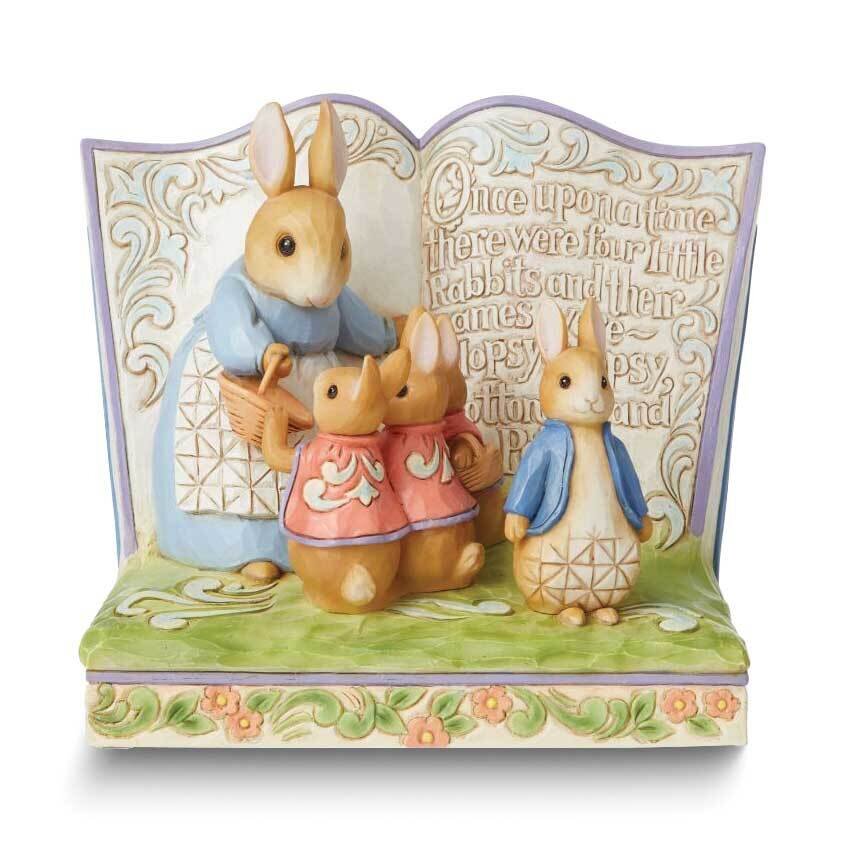 Beatrix Potter by Jim Shore Peter Rabbit Storybook Figure GM24668