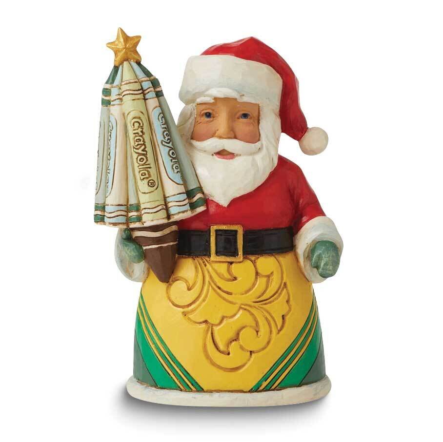 Jim Shore Crayola Santa Mini Figurine GM24697