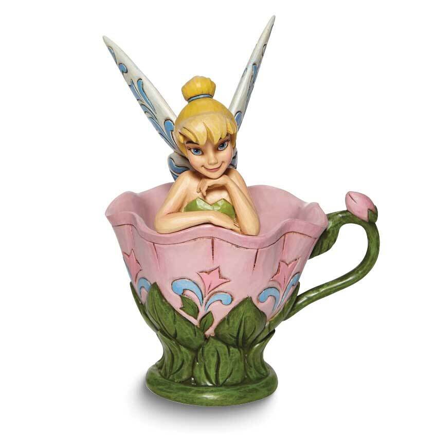 Disney Traditions by Jim Shore Tink Sitting in Flower Figure GM24620