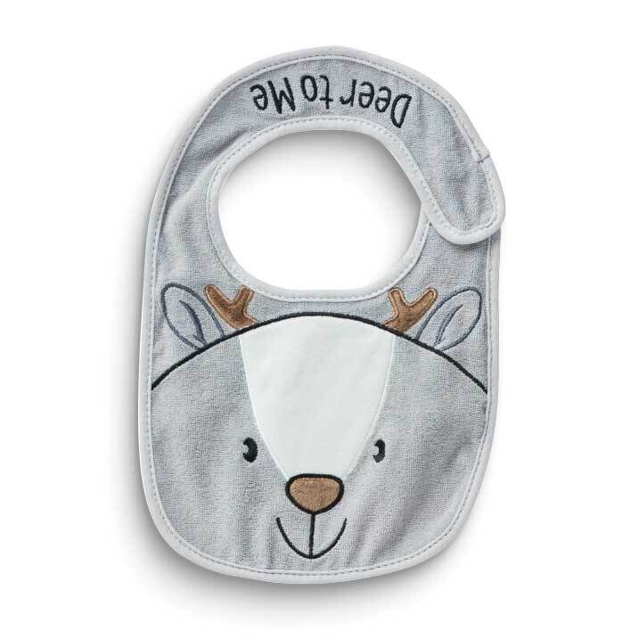 Izzy and Oliver Baby Polyester Reindeer Bib GM24644, MPN: GM24644, 28399292318