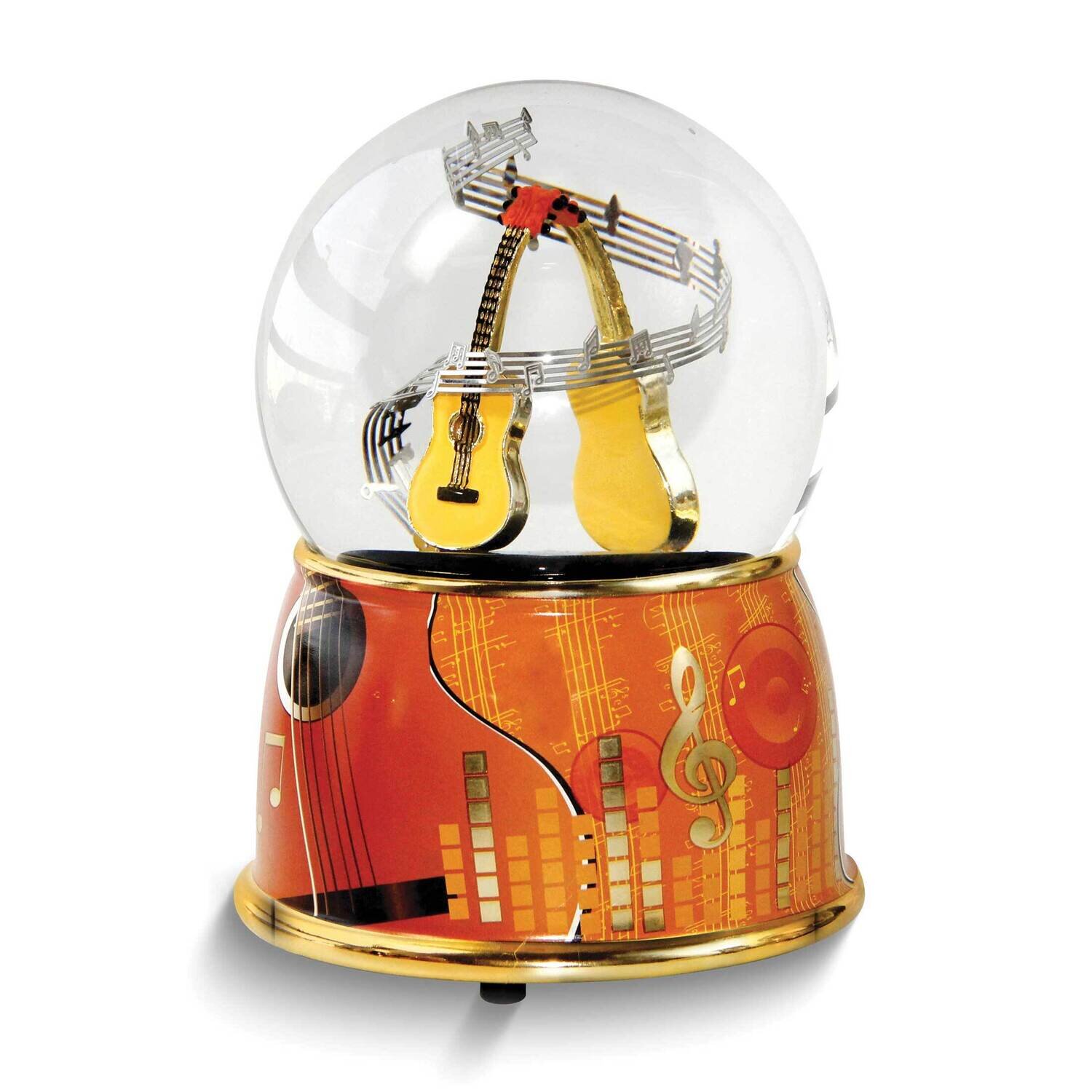 Guitar Musical Glitter Waterglobe GM24800, MPN: GM24800, 404672911003