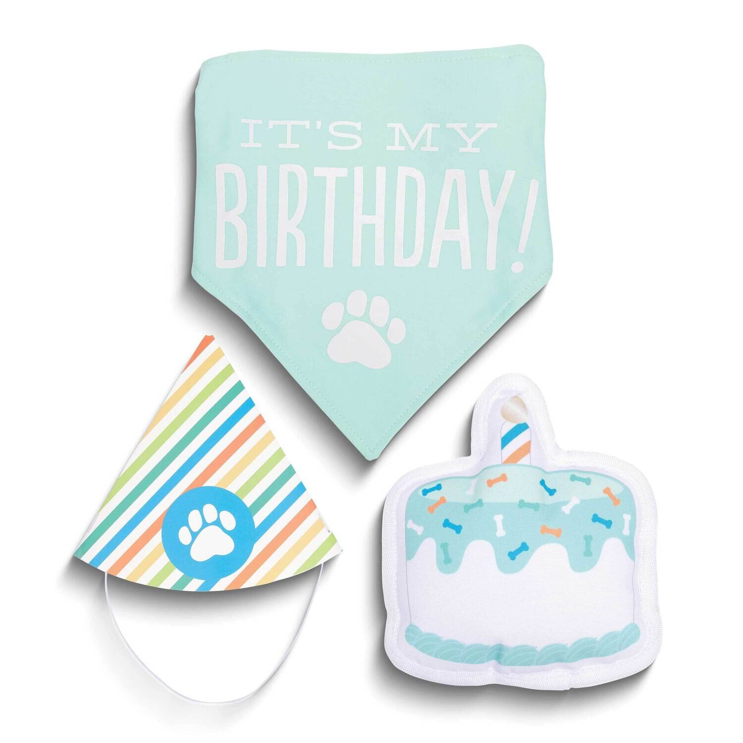 Blue Its My Birthday Pet Birthday Pawty Kit GM25030, MPN: GM25030, 698904510383
