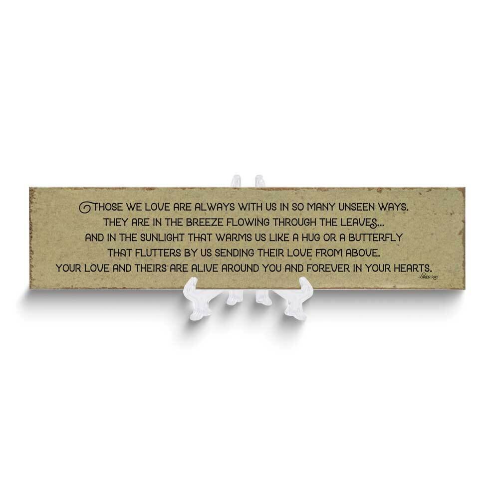 Forever In Your Hearts Bereavement Ceramic Tile GM24789