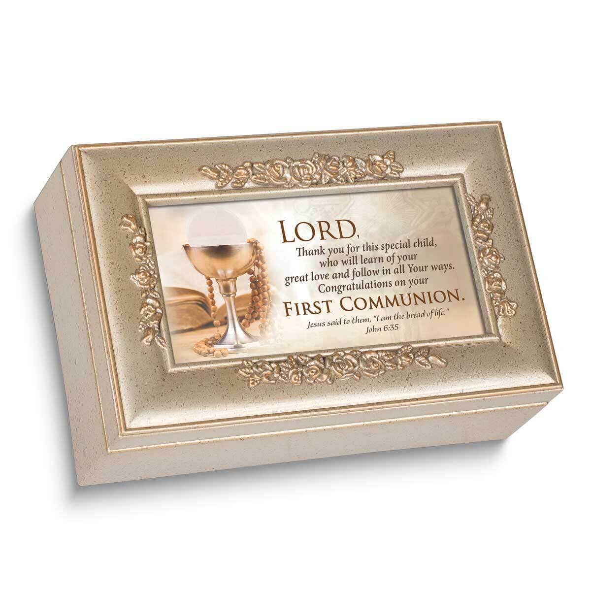 First Communion Music Box GM24787