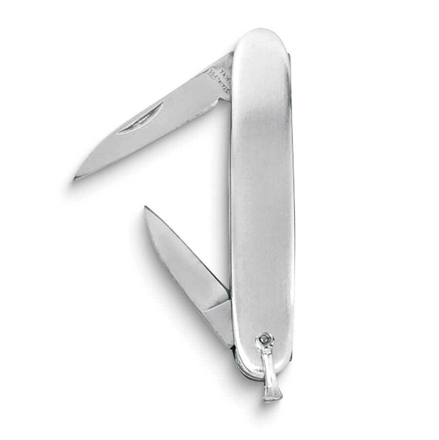 Kelly waters Rhodium-plated Two Blade Pocket Knife GM24827S