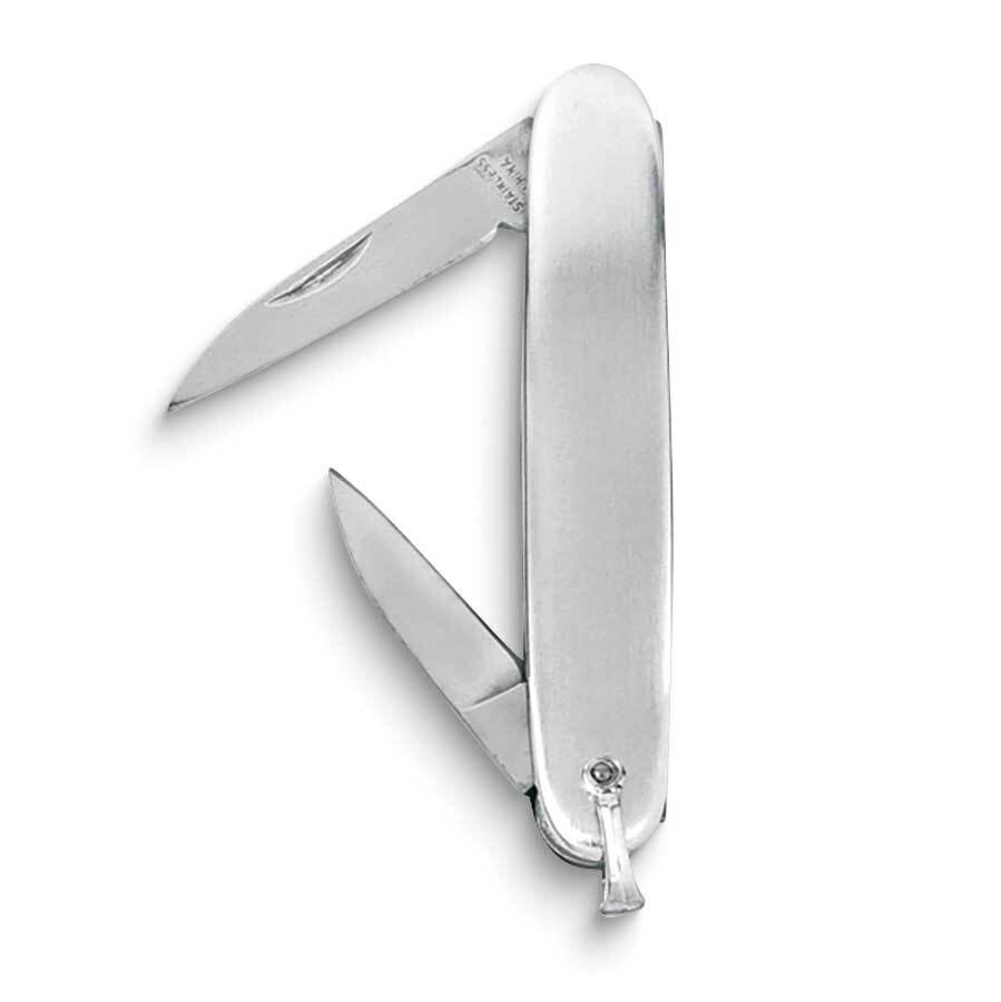 Kelly waters Rhodium-plated Two Blade Pocket Knife GM24827S, MPN: GM24827S,