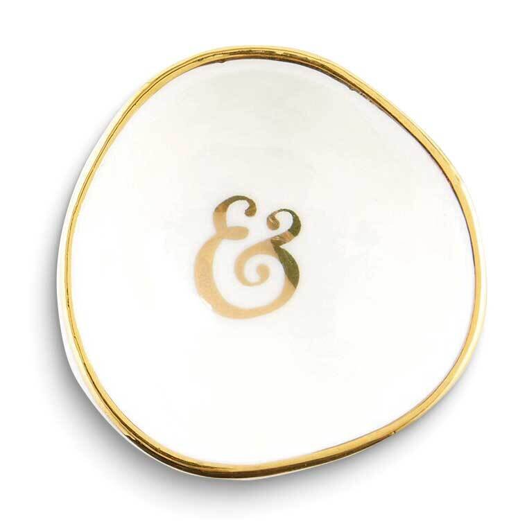 Ampersand Ceramic Ring Dish GM24856, MPN: GM24856, 886083732898